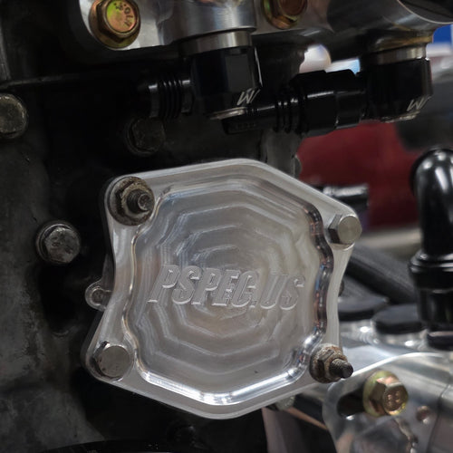E36/E46 Billet Water pump delete plate