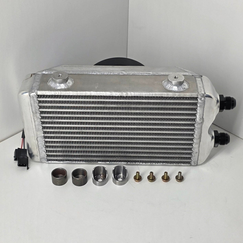 P-SPEC Dual Pass Oil Cooler 6"x10"x2.25"